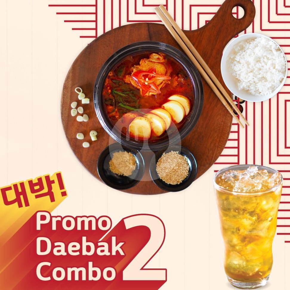 [Promo] Combo Daebak 3 menu Kko-Reu-Reuk Korean Resto, Kemang