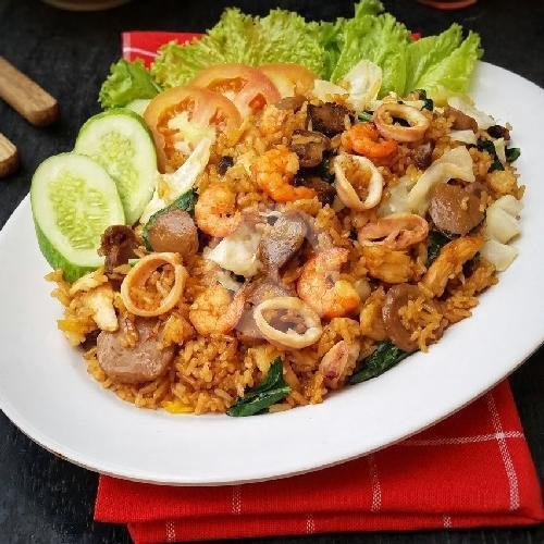 Nasi Goreng Seafood menu Nasi Goreng Gila Bang Patrick, Cibubur