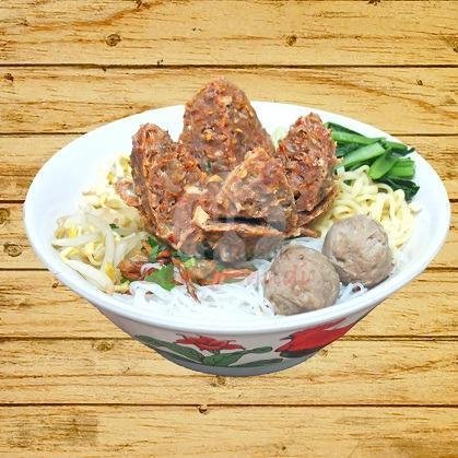 Bakso Rudal + Kecil (2bh) menu Bakso Rusuk Samanhudi, Dago