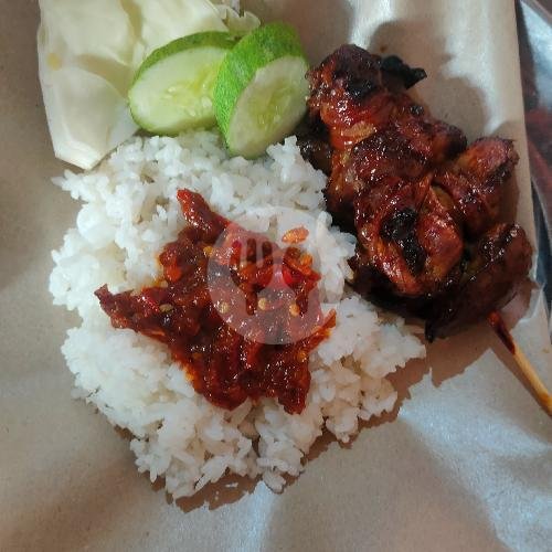 Nasi Usus Rempah + Sambal menu Biso Ngliwet Tenda