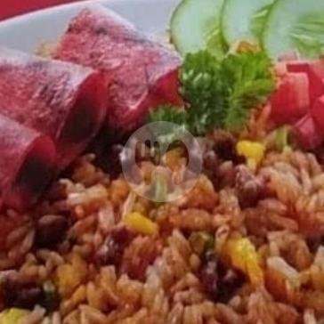 Nasi Goreng Barbeque menu Nasi Goreng Dan Nasi Rames Berkah, Babakan Tarogong