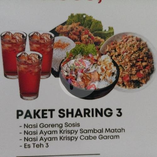Sharing 3 menu Holy Bowl Tegal, Kapten Ismail