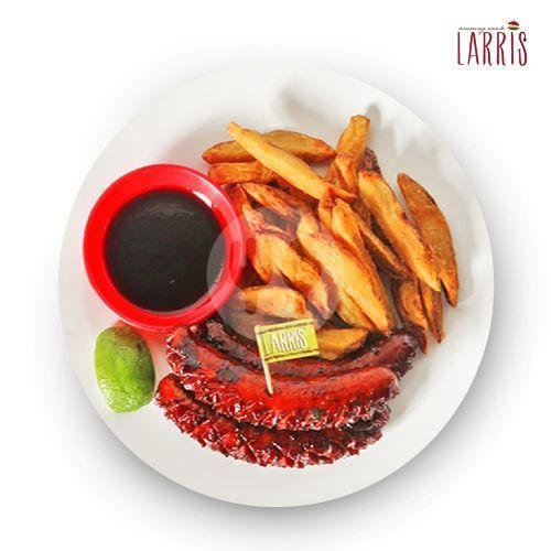 Sate Babi 10 Tusuk menu Warung Enak Larris, Simpang Darmo