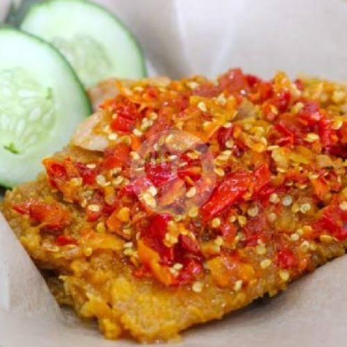 Ayam Geprek (Paha Bawah) menu Sate Madura Pak Bajuri, Cempaka Putih