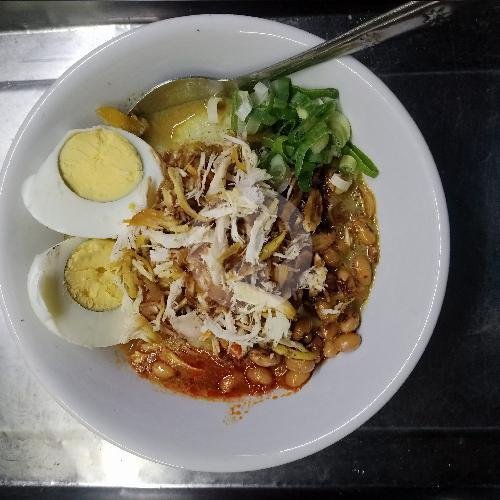 Bubur Ayam + Sate 1 menu Bubur Ayam Pojok, Ciledug
