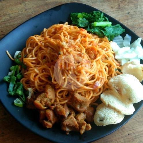 Miyago Pedas Level 5 menu Mie Ayam dan Bakso Tetelan Kemepyar (Wawa), Bantul