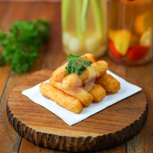 Chilli  Beans Fries menu Andakar Steak, Radio Dalam