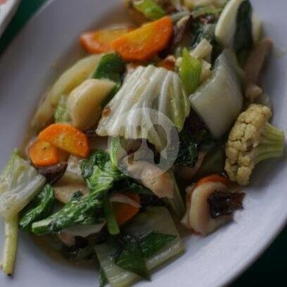 Gorengan menu Sowak Sop Iwak, Pamularsih