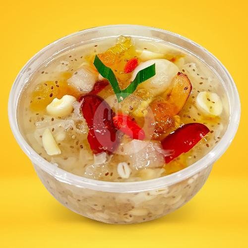 Peach Gum Collagen Dessert menu Gumijus Juice and Smoothie, Tubagus Ismail