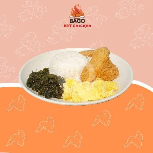 Bago Ori Paha Bawah menu Bago Hot Chicken UNS, Jalan Kartika No 17, Jebres