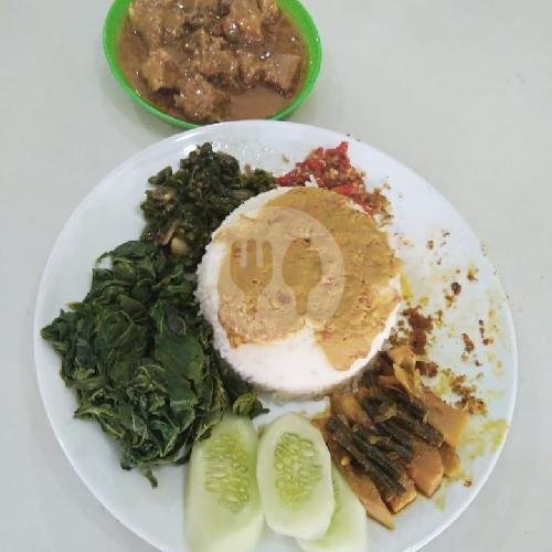 Nasi Limpa Plus Sayur menu Rumah Makan Padang Putra Piliang, Timoho