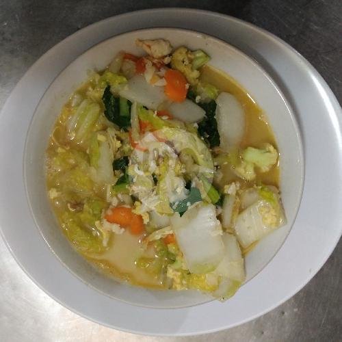 Kwetiaw Rebus (telur + Ayam) menu Nasi Goreng Mas Abdul, Padalarang