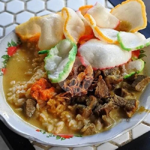 Gule + Nasi + Kerupuk menu Nasi Gule Jakarta Dan Ayam Bakar, Kebon Jeruk