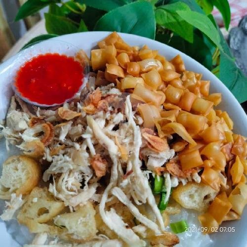 Bubur Ayam Komplet menu Bubur Ayam & Nasi Uduk Kedai Elkent, Batu