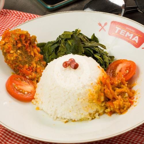 NASI PARU MERCON menu Warung TEMA