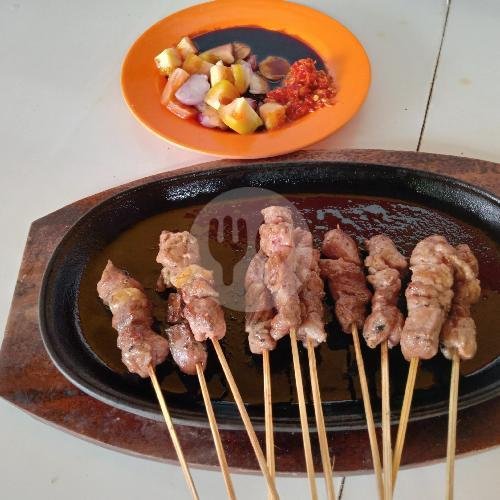 Sate Tangkar Kambing menu Sate Hot Plate Putra Saudara, Cilacap Selatan