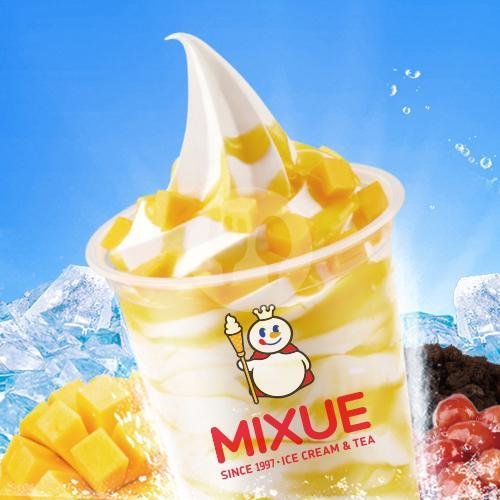 Creamy Mango Boba menu Mixue Kelapa Gading Boulevard, Timur