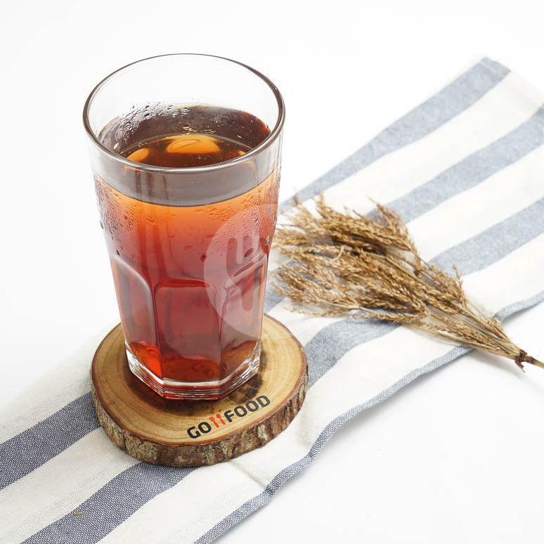 Es teh menu Warung Mie Ayam & Bakso Bang Alek Wonogiri, Jatingaleh