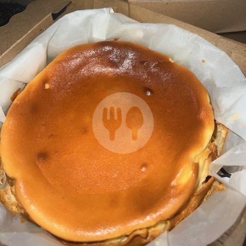 Basque Burnt Cheesecake Nutella mix Lotus menu Dapur Mama Macha, Harapan Jaya