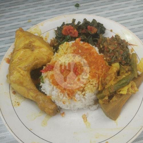 Nasi Telor Bulat menu Nasi Padang TALAGO BIRU, Antapani