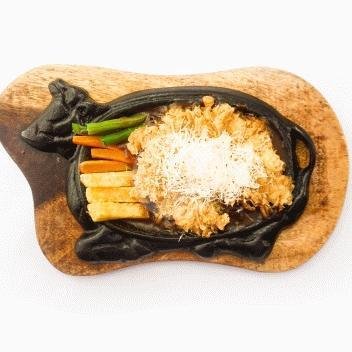 Sirloin Crispy menu Ulil Steak and Shake, Banyudono