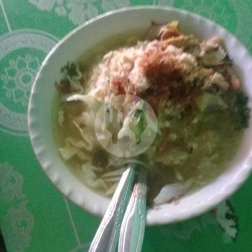 Soto Ayam + Nasi + Telur menu Soto Surabaya Cak Doel, Terminal Condongcatur
