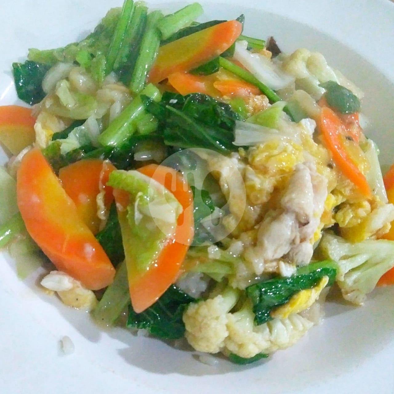 Capcay Kuah menu Bakmi Windan, Kartasura