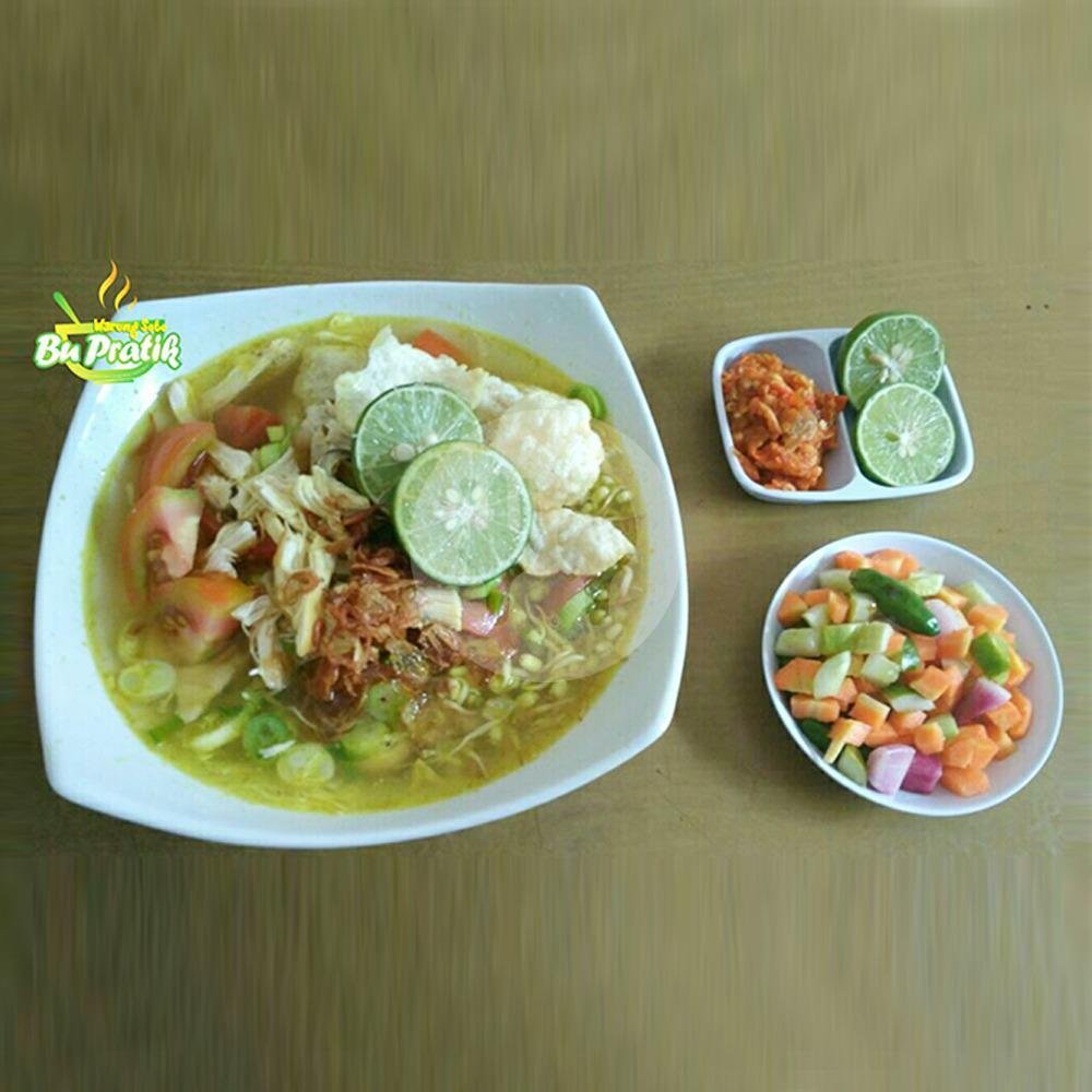Soto Mie Bogor menu Warung Soto Bu Pratik, Cengkareng
