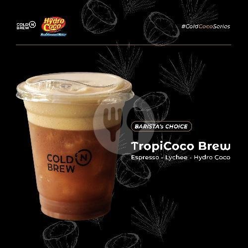Ice Komandan  (Dilema Pandan) menu Cold 'n Brew, Parangtritis
