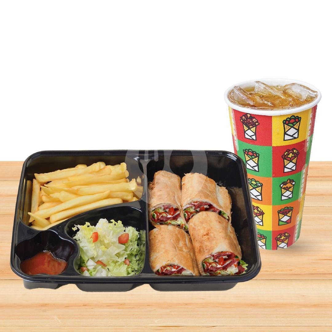 Fun Box Big Beef Italiano Kebab menu Kabobs Premium Kebab, Java Mall Semarang
