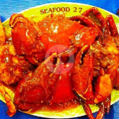 Kepiting Jantan 1 / 2 Porsi Isi 1 Ekor menu Seafood 27, Jatiwaringin