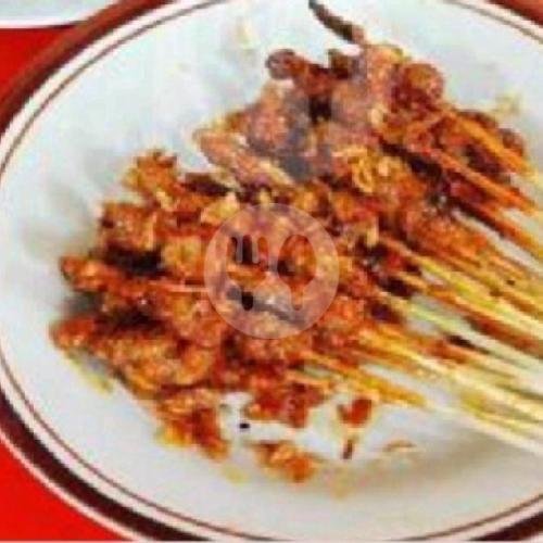 SATE KAMBING ASIN PEDAS 10 TUSUK menu Sate Ayam Madura Cak Barok, Logam
