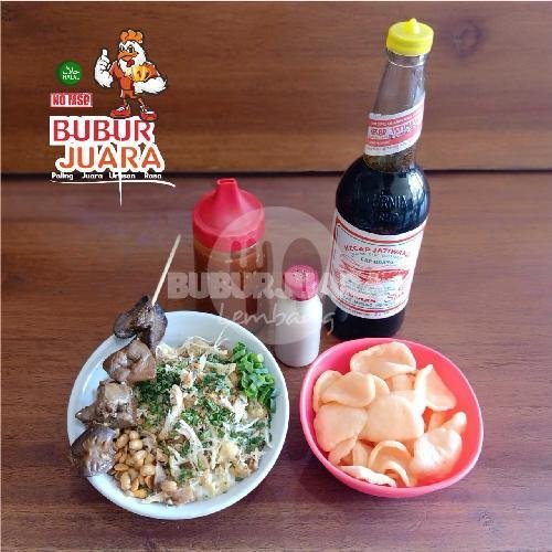 Bubur Ayam 1/2 Porsi menu Bubur Ayam Juara Lembang, Jayagiri