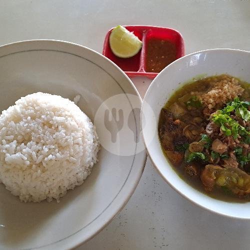 Rawon + Nasi menu Warung Watugede, Singosari