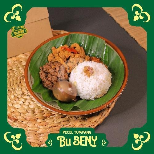 Nasi Putih menu Warung Pecel Tumpang Bu Beny