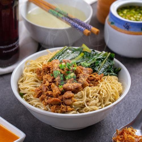 Mie Ayam Kampung menu Mie Kangkung Jimmy, Cengkareng