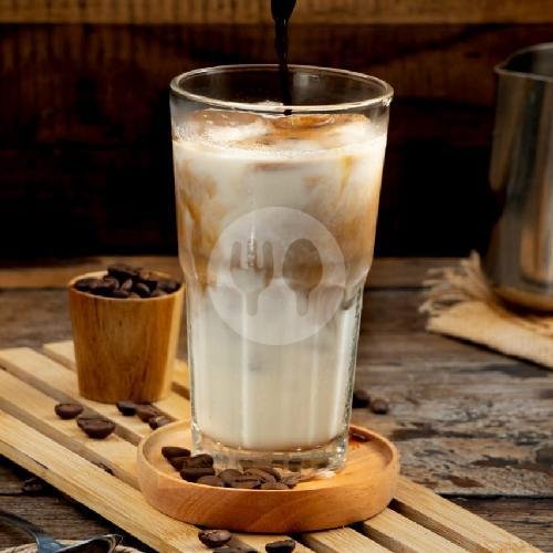 Caramel Latte menu Kopi Mlaku, H Agus Salim
