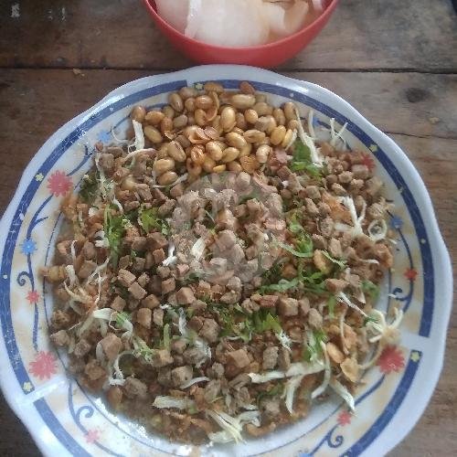 Bubur Ikan + Daging. menu Bubur Ayam Pak Puji, Tambaksari