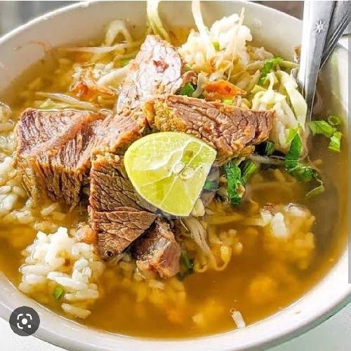 Sate Asin Pedas menu Soto Sedap Ayam Kampung, Lembang Raya