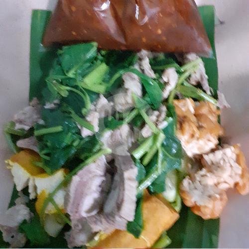 Nasi Sambel Tempe menu Pecel Madiun, Galuh Mas