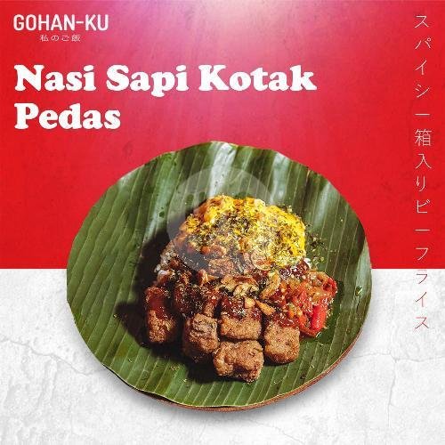 Nasi Sapi Kotak Pedas menu Gohan Ku - Radio Dalam, Kebayoran Baru