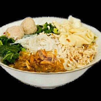 Bakso Kuah menu Lomie Bakmie Imam Bonjol, Coblong