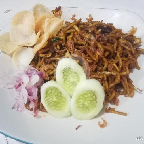 Mie Aceh Goreng Daging menu Mie Aceh Silau Laut Radar Auri, Cimanggis Cisalak Pasar