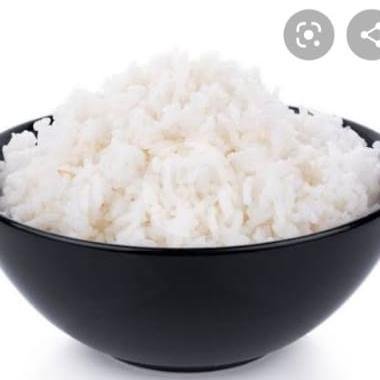 Lontong menu Sate Madura Pak Imam