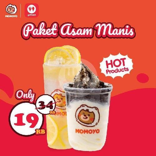 Fresh Tea Paket menu Momoyo Ice Cream Ciremai Raya, Cirebon
