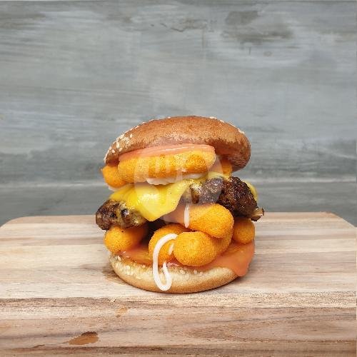 Swanston Double Smashed Burger menu Fijzroy Burgerhaus