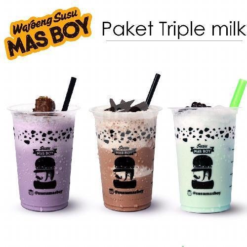 Hi-five Milk menu Roti Bakar Baim & Susu Mas Boy, Tubagus Ismail