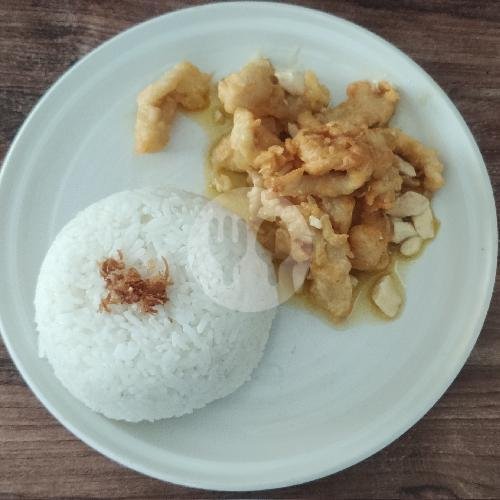 Nasi Baikut Sayur Asin menu Depot Mahkota, Gubeng
