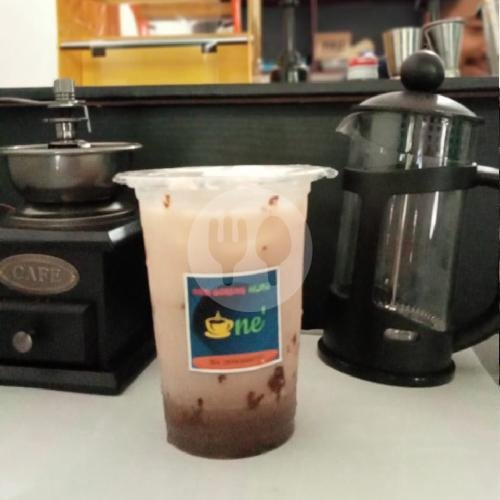 Ice Chocolate Caramel ( 16 0z ) menu Nasi Goreng Hijau ( One' ), Duren Sawit