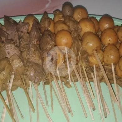 Sate Ampela menu Bubur Ayam Slemania, DR. Radjiman Wedyodiningrat